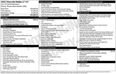 2022 Chevrolet Malibu LT
