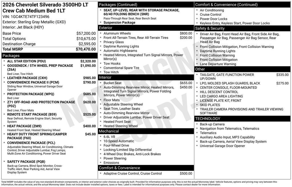 2026 Chevrolet Silverado 3500 HD LT