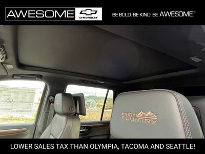 2026 Chevrolet Tahoe High Country