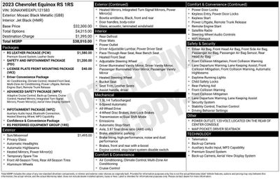 2023 Chevrolet Equinox RS