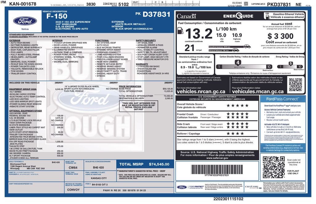 2023 Ford F-150 XLT