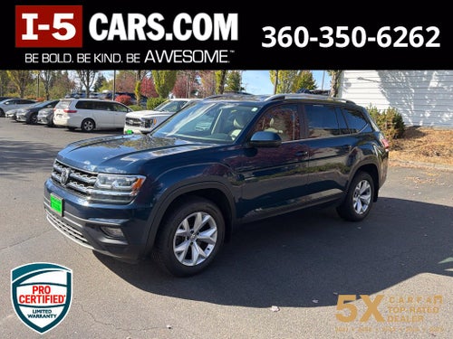 2018 Volkswagen Atlas 2.0T SE