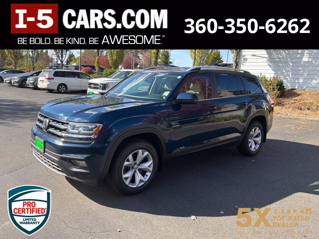 2018 Volkswagen Atlas 2.0T SE