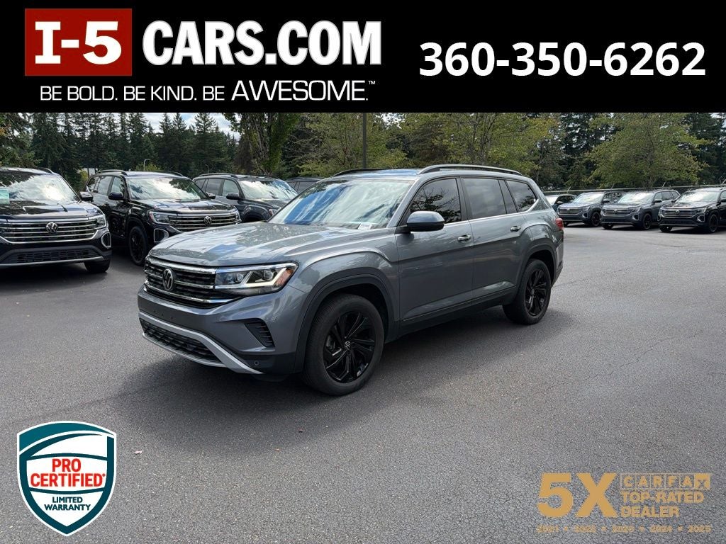 2022 Volkswagen Atlas 2.0T SE w/Technology