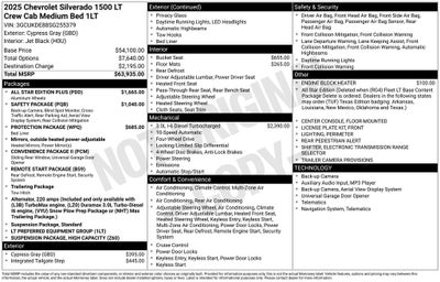 2025 Chevrolet Silverado 1500 LT Texas Edition