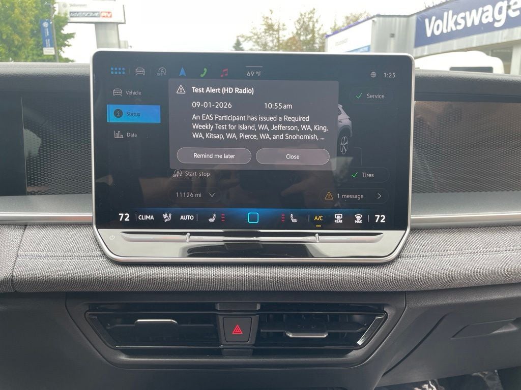 2025 Volkswagen Tiguan 2.0T S