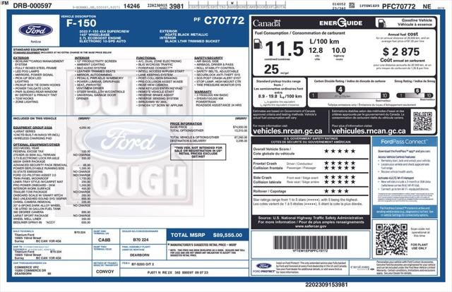 2023 Ford F-150 Lariat