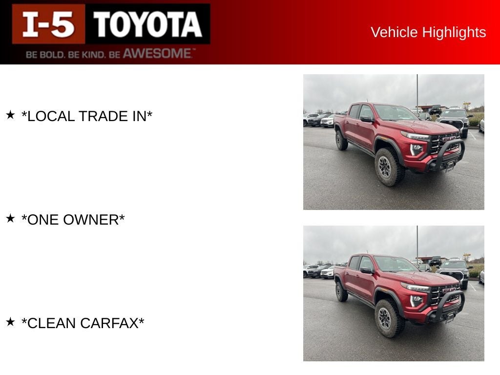 2023 GMC Canyon AT4X