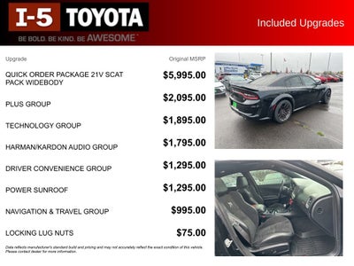 2021 Dodge Charger R/T Scat Pack Widebody