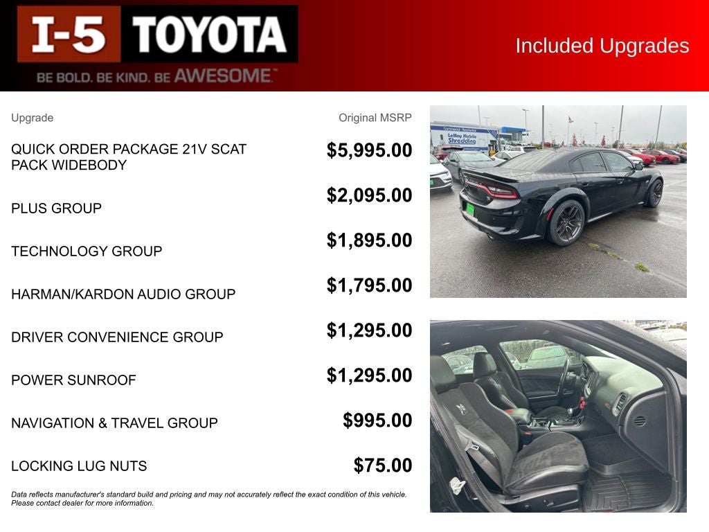 2021 Dodge Charger R/T Scat Pack Widebody