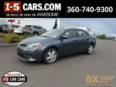 2015 Toyota Corolla LE