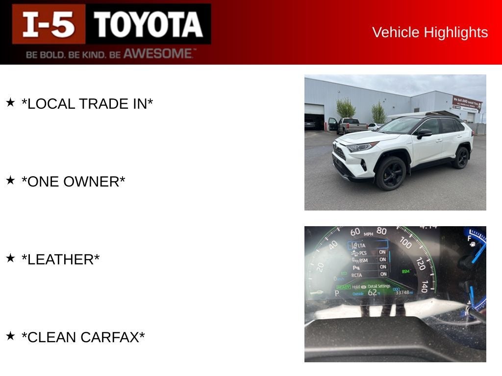 2021 Toyota RAV4 Hybrid XSE