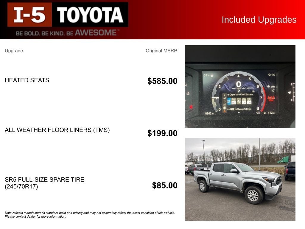 2025 Toyota Tacoma SR5