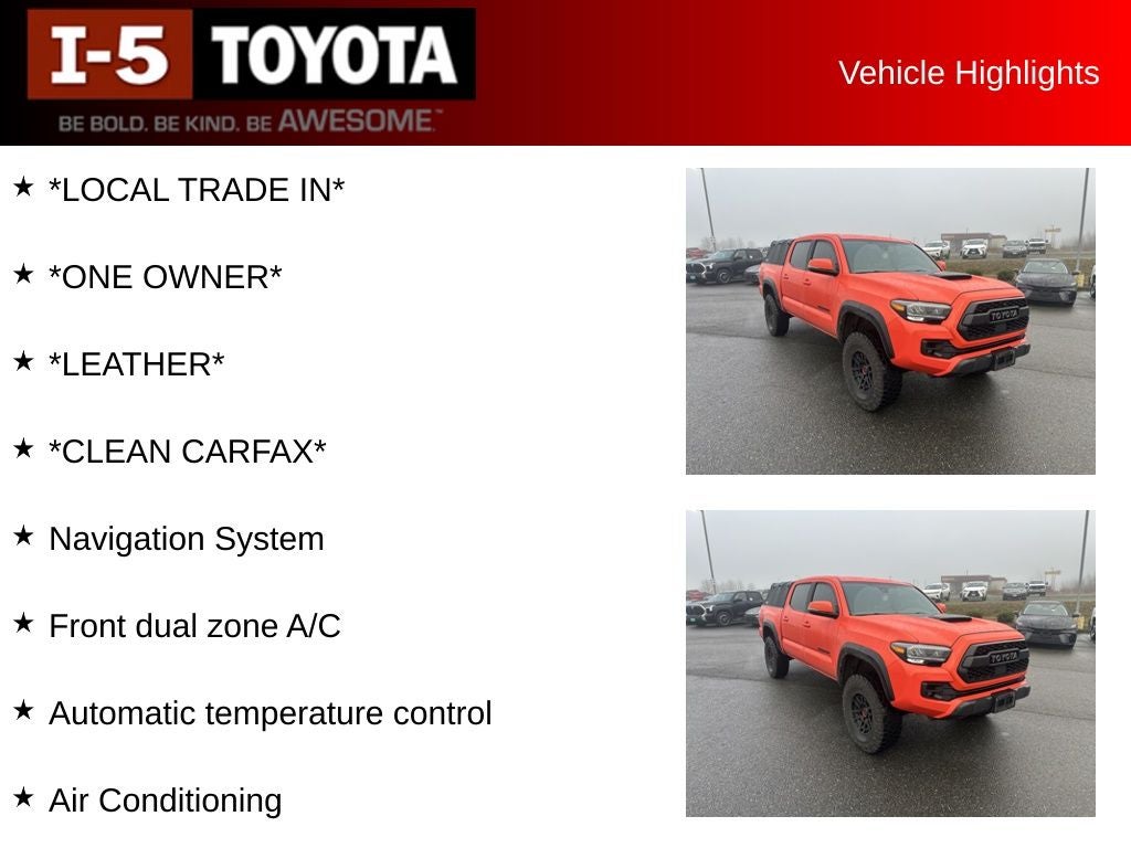 2023 Toyota Tacoma TRD Pro V6