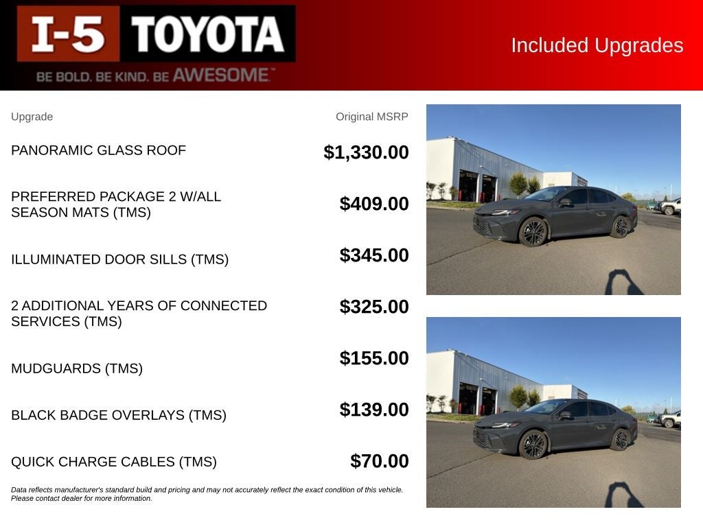2025 Toyota Camry XLE
