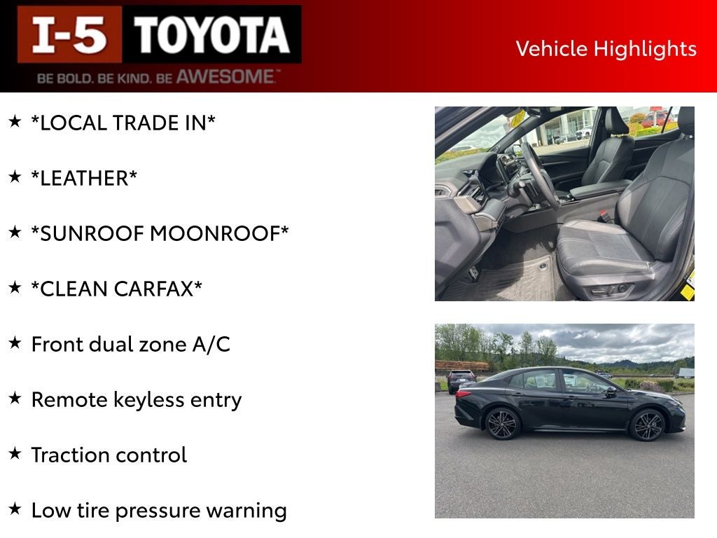 2025 Toyota Camry XSE