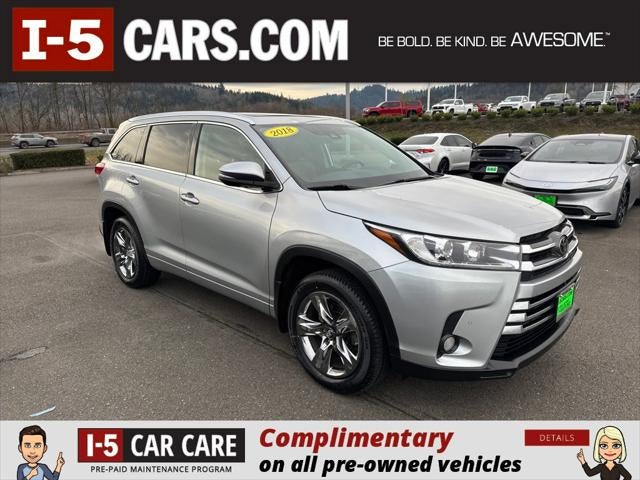 2018 Toyota Highlander Limited Platinum