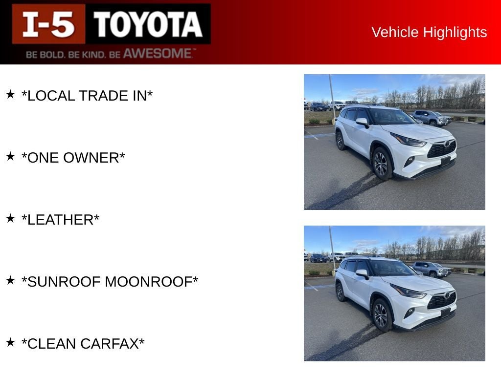 2023 Toyota Highlander XLE