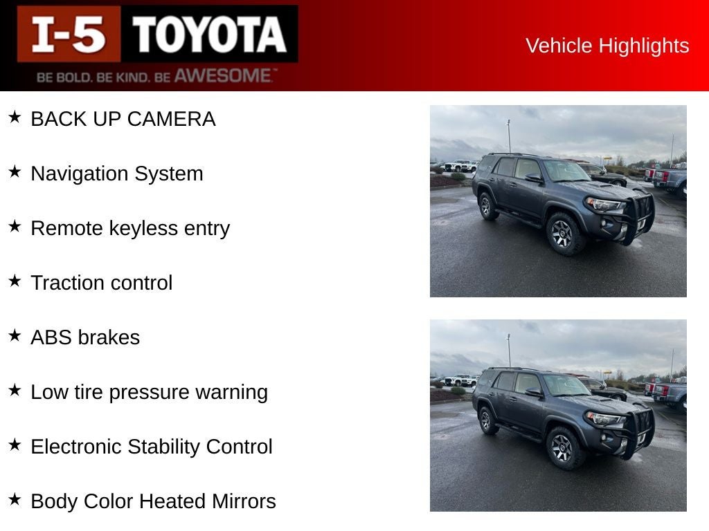 2019 Toyota 4Runner TRD Off-Road Premium