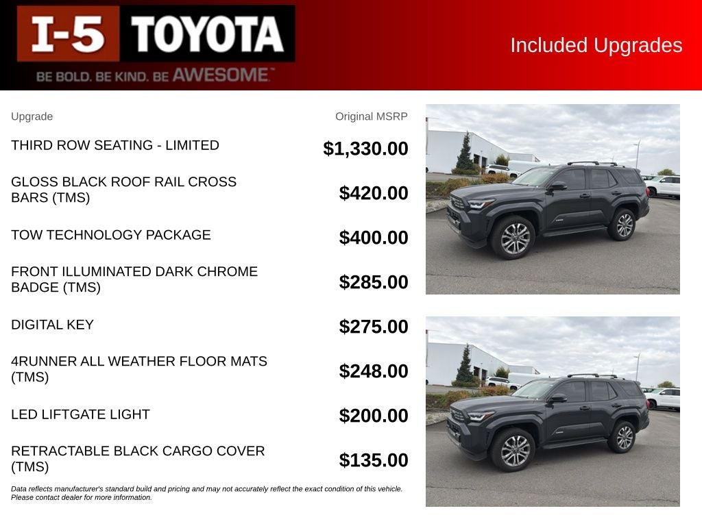 2025 Toyota 4Runner Limited