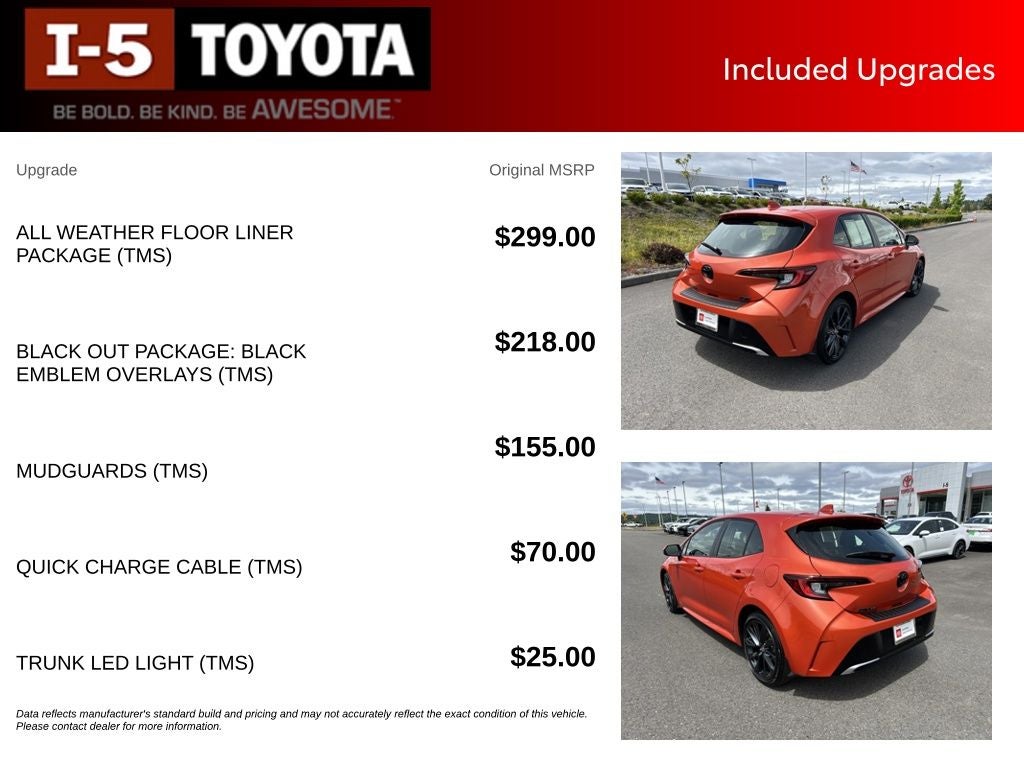 2025 Toyota Corolla Hatchback XSE