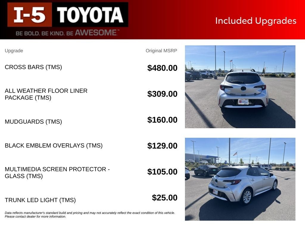 2026 Toyota Corolla Hatchback SE