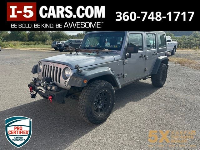 2016 Jeep Wrangler Unlimited Sport