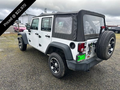 2018 Jeep Wrangler JK Unlimited Sport 4x4