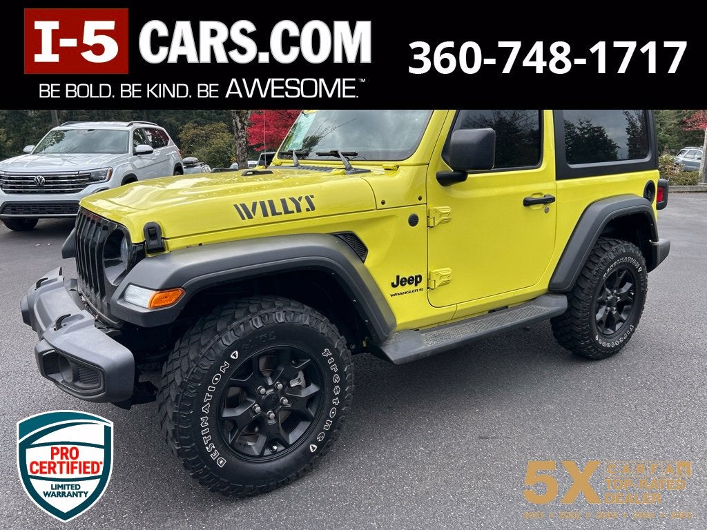 2023 Jeep Wrangler 2-Door Willys 4x4