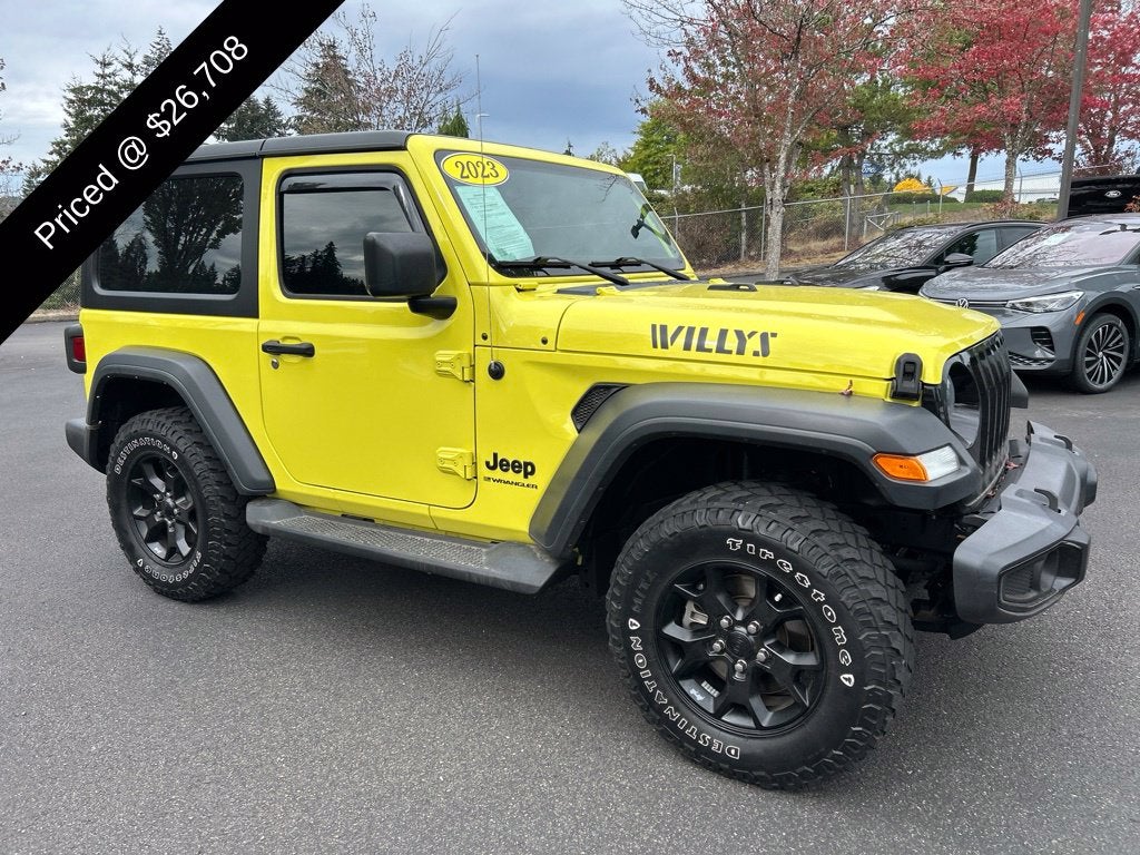 2023 Jeep Wrangler 2-Door Willys 4x4