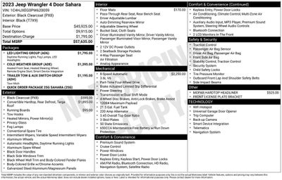 2023 Jeep Wrangler 4-Door Sahara 4x4