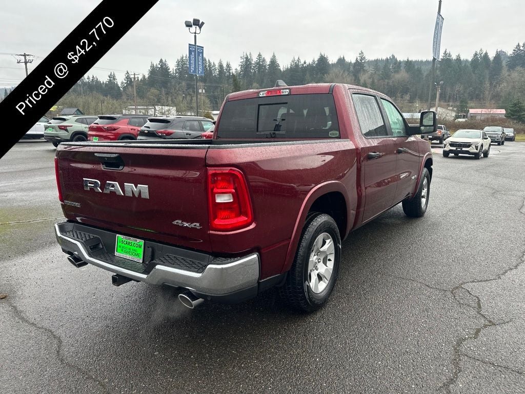 2025 RAM 1500 Big Horn Crew Cab 4x4 5'7' Box