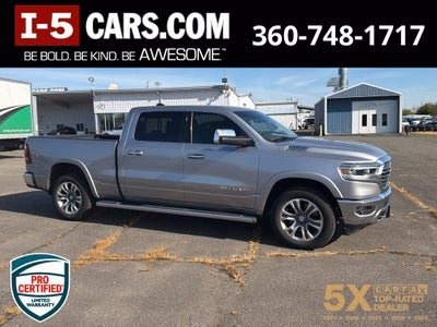 2019 RAM 1500 Longhorn Crew Cab 4x4 6'4' Box