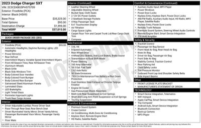 2023 Dodge Charger SXT