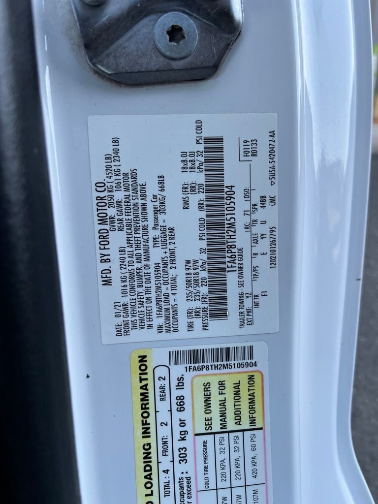 2021 Ford Mustang EcoBoost Premium