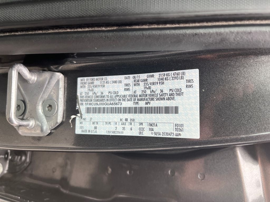2016 Ford Escape Titanium