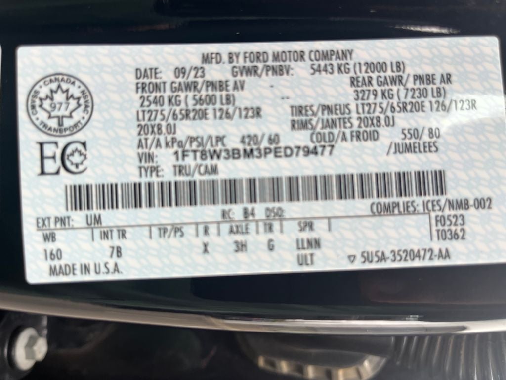 2023 Ford F-350SD Platinum