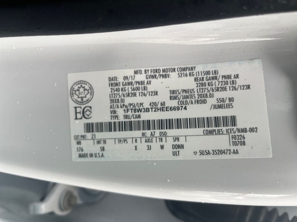 2017 Ford F-350SD Lariat