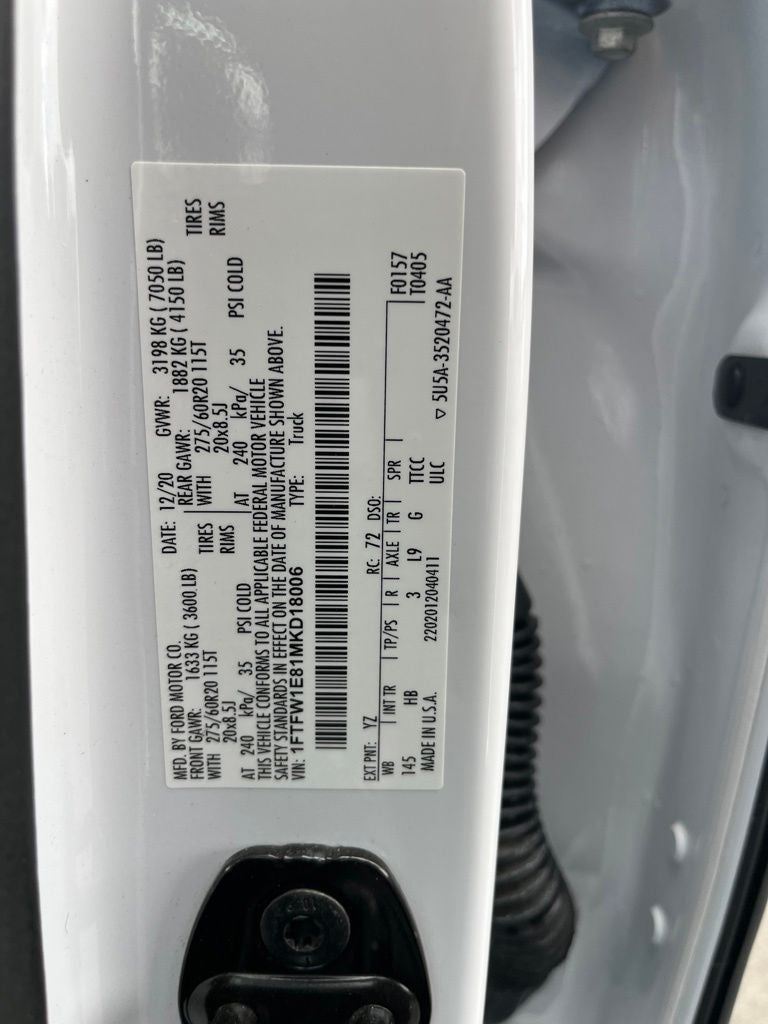 2021 Ford F-150 Lariat