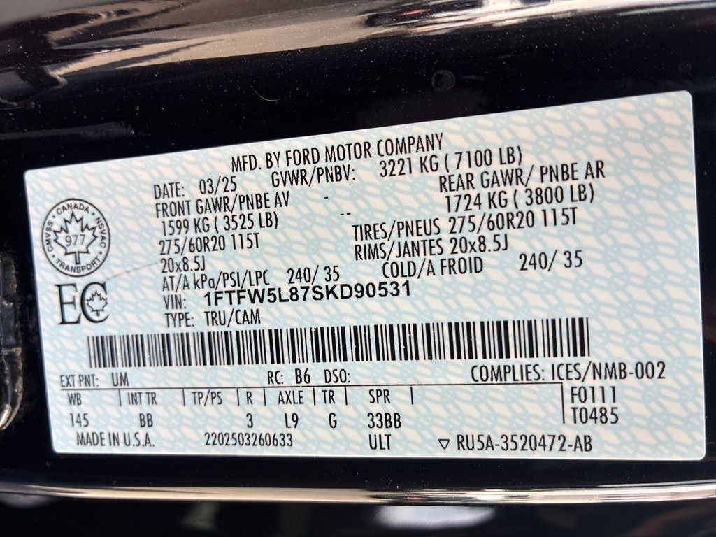 2025 Ford F-150 Lariat