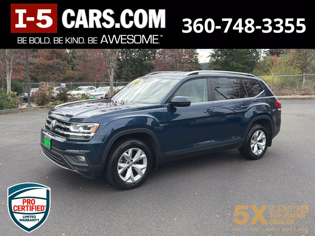 2018 Volkswagen Atlas