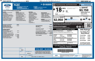 2013 Ford Flex Limited w/EcoBoost