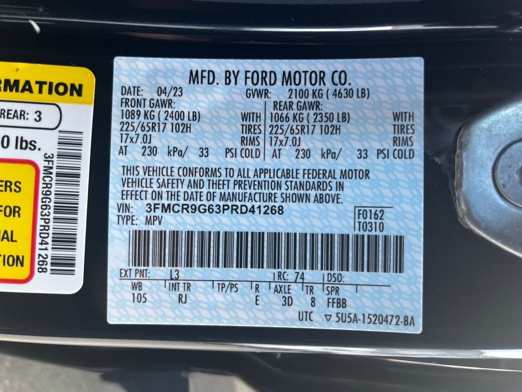 2023 Ford Bronco Sport Heritage