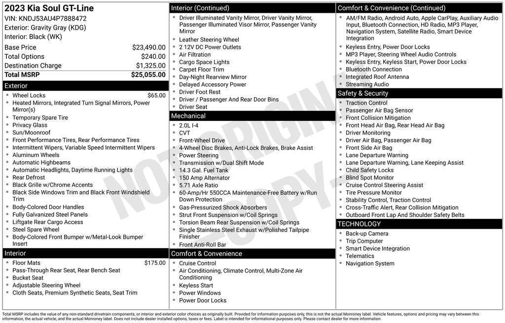 2023 Kia Soul GT-Line